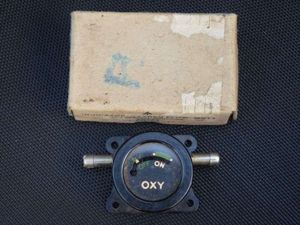 46) WW2 RAF Oxygen Flow Indicator MKII, 6D/743 In Original …