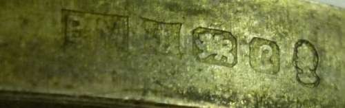 Vintage Solid Silver Coin Welch 41st & 69th Foot — image 2