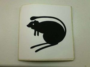 Original 4th Armoured Brigade Vehicle Sticker