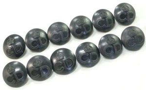 A Set of 12 Original WW2 Civil Defence Buttons