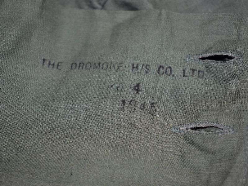 145) Mint Unissued British Army Jungle Green Tropical Issue Boxer Shorts Dated 1945 — image 2