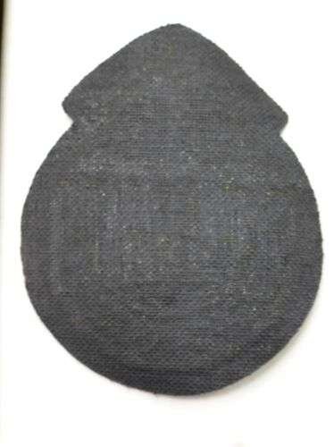 Original kings Crown Civil Defence Corps Cloth Badge — image 3