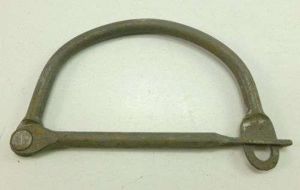 WW1 WW2 British Army Economy Steel Kit Bag Lock
