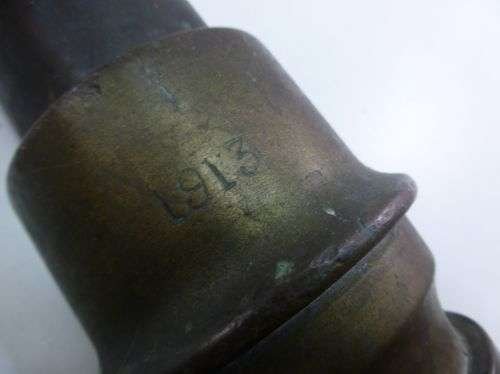 WW1 British Army Copper & Brass Fire Nozzle — image 3
