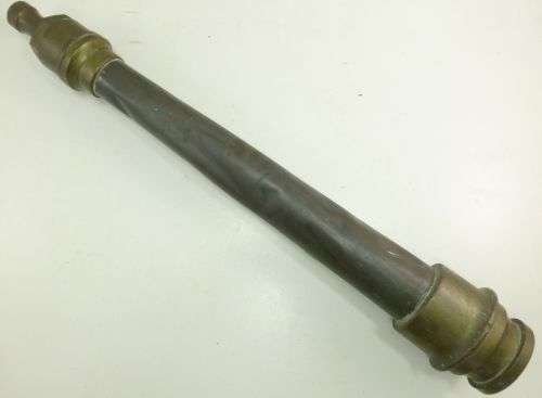 WW1 British Army Copper & Brass Fire Nozzle — image 4