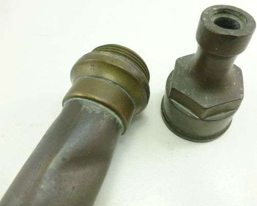 WW1 British Army Copper & Brass Fire Nozzle — image 5