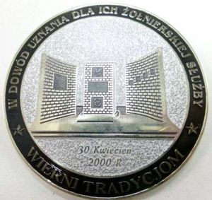 Vintage Polish Military Commemorative Medal