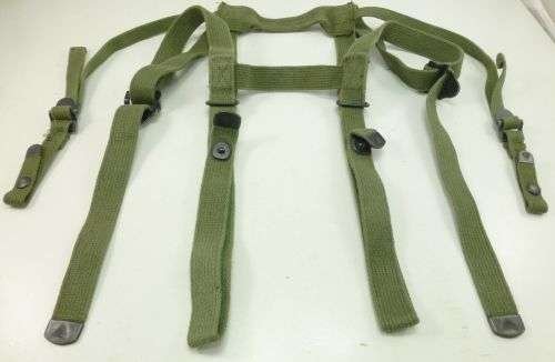 Vintage US Army M-1956 pattern Sleeping Bag Straps — image 3