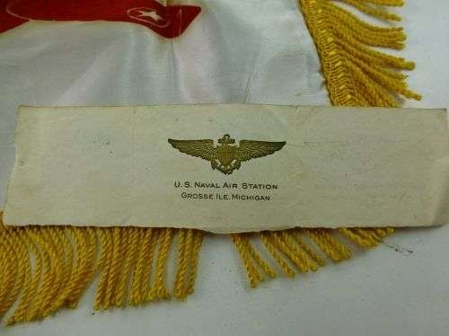 WW2 US Naval Air Station Grosse, ILE, Mich Cushion Cover — image 7