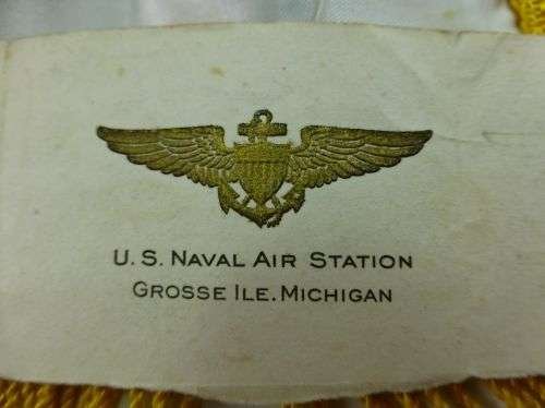 WW2 US Naval Air Station Grosse, ILE, Mich Cushion Cover — image 8
