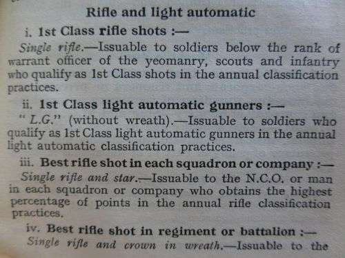 3 Original Marksman's Cloth Badge Issued To ACF & TA — image 5