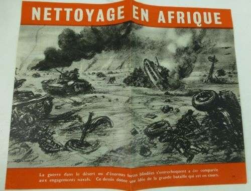 WW2 Propaganda Leaflet Dropped On French Vichy North Africa — image 3