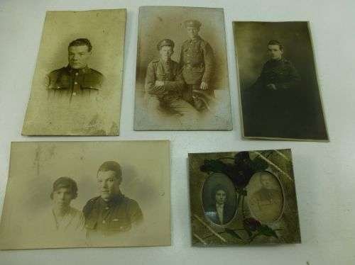 5 Original WW1 Photographs All Showing the Same Man — image 2