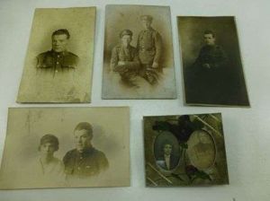 5 Original WW1 Photographs All Showing the Same Man