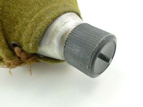 Un-identified WW2 Russian ? Felt Covered Alloy Water Bottle — image 5