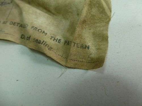 1946 Dated Sealed Pat Navy Blue Embroidery Cotton — image 3