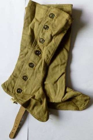 1944 Dated ATS Anti-Mosquito Spats — image 7