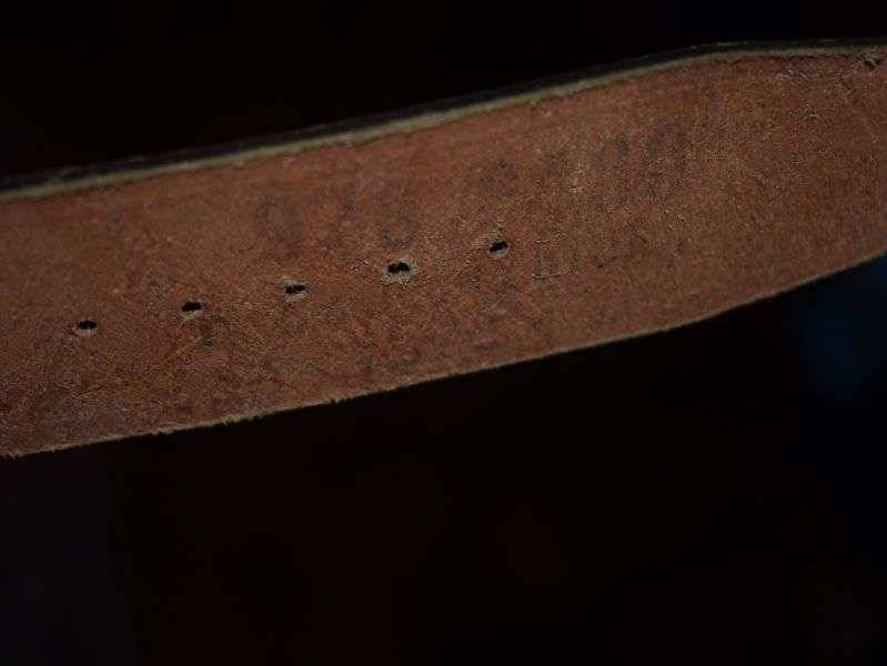 93) Mint Unissued Vintage Kings Troop & Household Cavalry Issue Blue Sword Belt — image 11