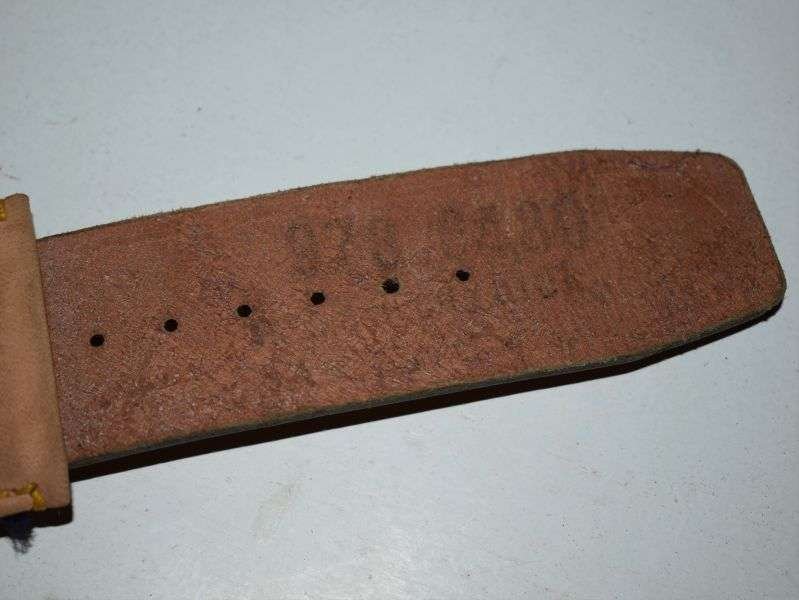 93) Mint Unissued Vintage Kings Troop & Household Cavalry Issue Blue Sword Belt — image 2