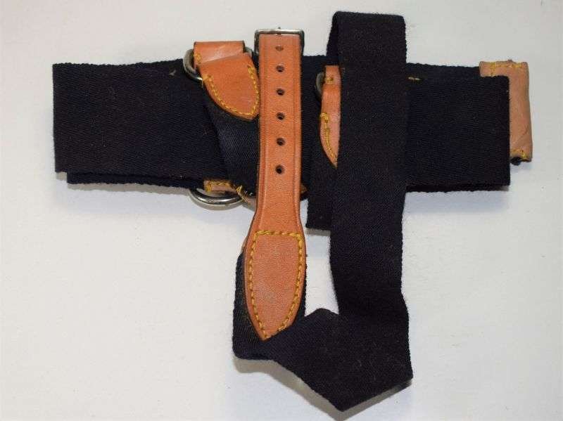 93) Mint Unissued Vintage Kings Troop & Household Cavalry Issue Blue Sword Belt — image 3