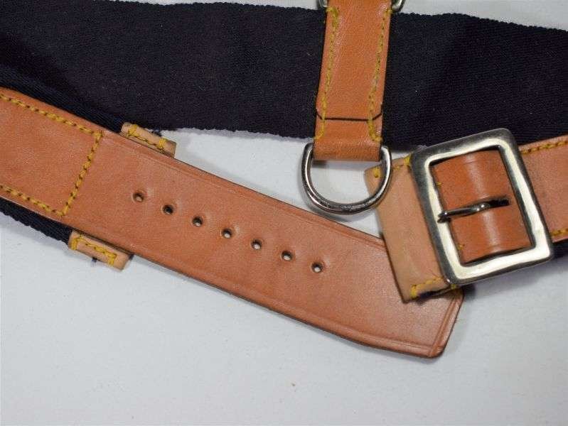 93) Mint Unissued Vintage Kings Troop & Household Cavalry Issue Blue Sword Belt — image 5