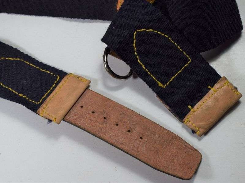 93) Mint Unissued Vintage Kings Troop & Household Cavalry Issue Blue Sword Belt — image 6