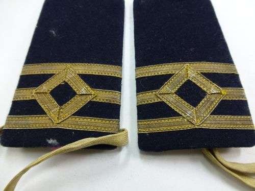 Unusual Early RN Officers Epaulettes RN Packet Service — image 5