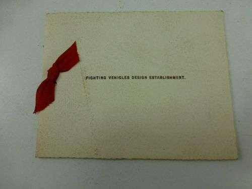 Fighting Vehicles Design Establishment Christmas card — image 4