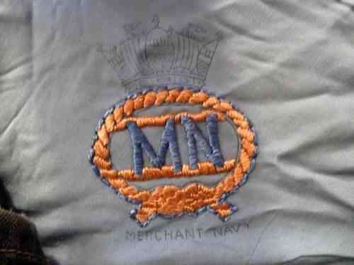 WW2 Coffee Table Cloth Embroidered with Naval Badges — image 6