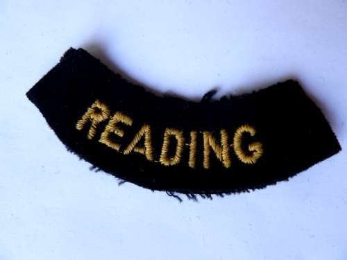 WW2 ARP & Civil Defence Breast Title For READING — image 2