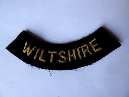 WW2 ARP & Civil Defence Breast Title For WILTSHIRE — image 3