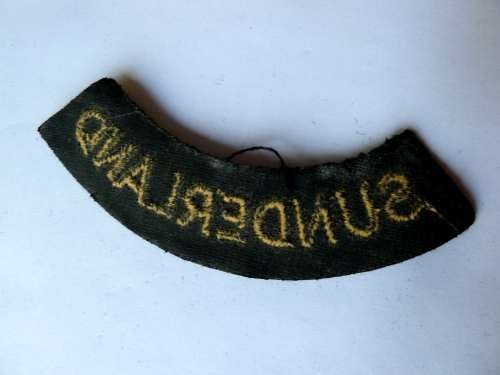 WW2 ARP & Civil Defence Breast Title For SUNDERLAND — image 2