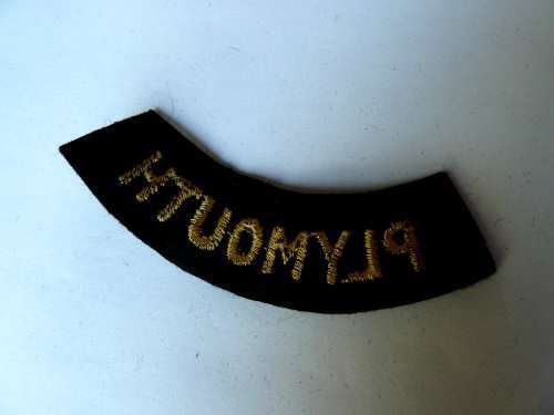 WW2 ARP & Civil Defence Breast Title For PLYMOUTH — image 3