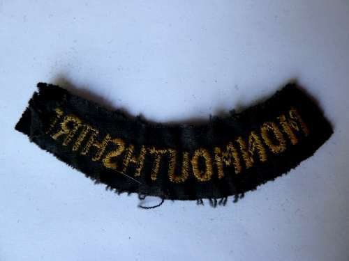 WW2 ARP & Civil Defence Breast Title For MONMOUTHSHIRE — image 2