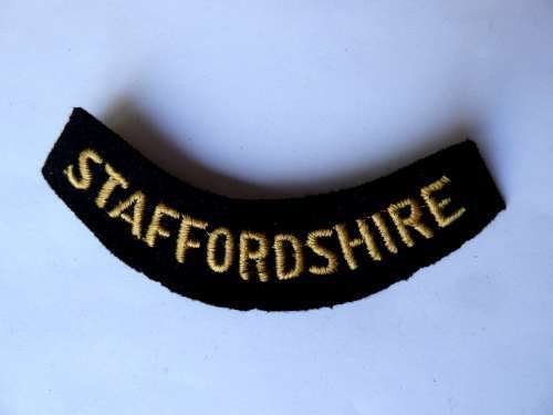 WW2 ARP & Civil Defence Breast Title For STAFFORDSHIRE — image 3