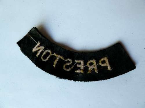 WW2 ARP & Civil Defence Breast Title For PRESTON — image 3