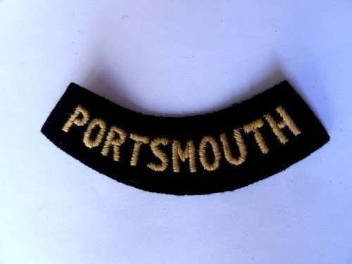 WW2 ARP & Civil Defence Breast Title For PORTSMOUTH — image 2