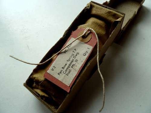 WW2 Pen Bow Drawing Compass Mint & Boxed — image 4