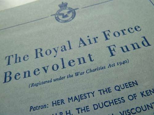 The Royal Air Force Benevolent Fund Pamphlet & Post Card — image 3