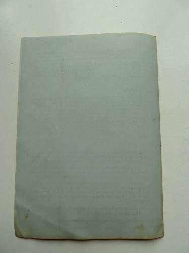 The Royal Air Force Benevolent Fund Pamphlet & Post Card — image 5