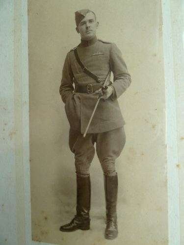 Lovely WW1 RFC Officer Studio Photograph — image 3