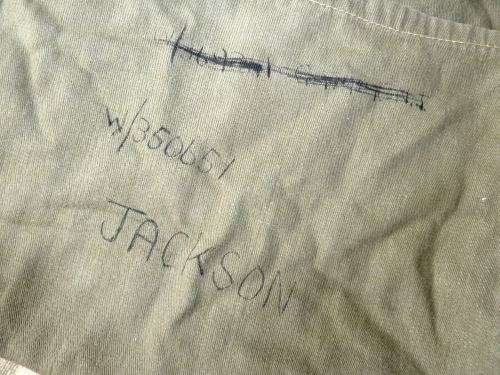 WW2 ATS Issue Woman's Clothing Bag, Pillow? — image 2