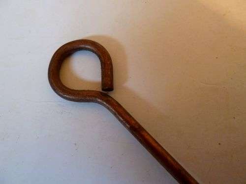 Unusual large 10-¾ inch long pistol cleaning rod — image 2