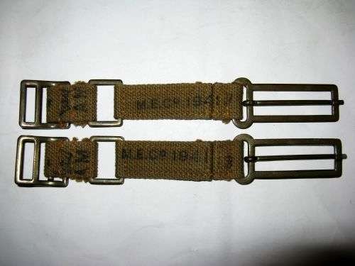 Mint Un-issued WW2 RAF 1925 / 1937 Pat Officers Web Extensions — image 3