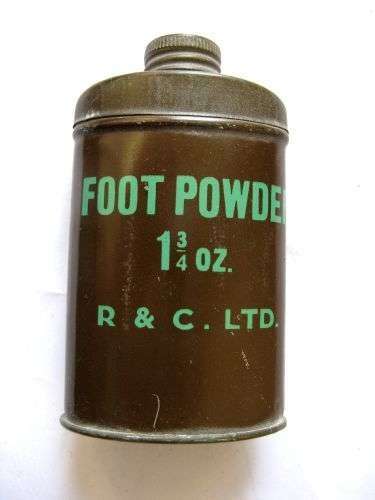 Mid WW2 British Army Issue Foot Powder — image 2
