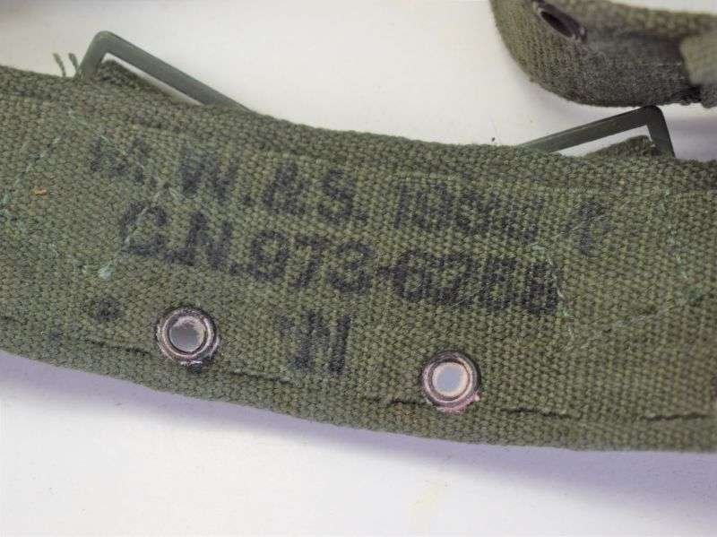 104) Mint Unissued British Army 1944 Pattern Jungle Issue Web Waist Belt — image 2