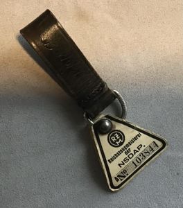 Third Reich Dagger Belt Loop with RZM Tag