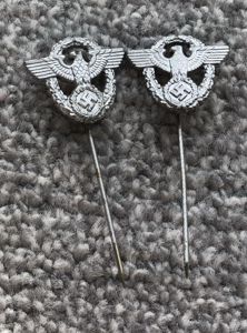 Third Reich Police Lapel Pin