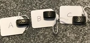 Third Reich Officer Dagger Grip Ferrules