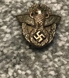 Third Reich Police Sword Grip Insignia